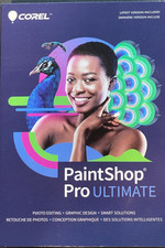Corel PaintShop Pro Ultimate 2023 Photo Editing and Graphic Design Software NEW