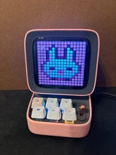 Divoom Ditoo Pro Retro Pixel Art Bluetooth Speaker - Pink