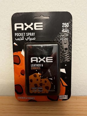 Axe Pocket Spray Leather & Cookies 17mL 250 Sprays
