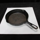 Griswold Cast Iron no. 6 skillet - 699 V - Erie PA - Frying Pan flat