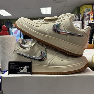 Size 11.5 - Travis Scott x Nike Air Force 1 Sail