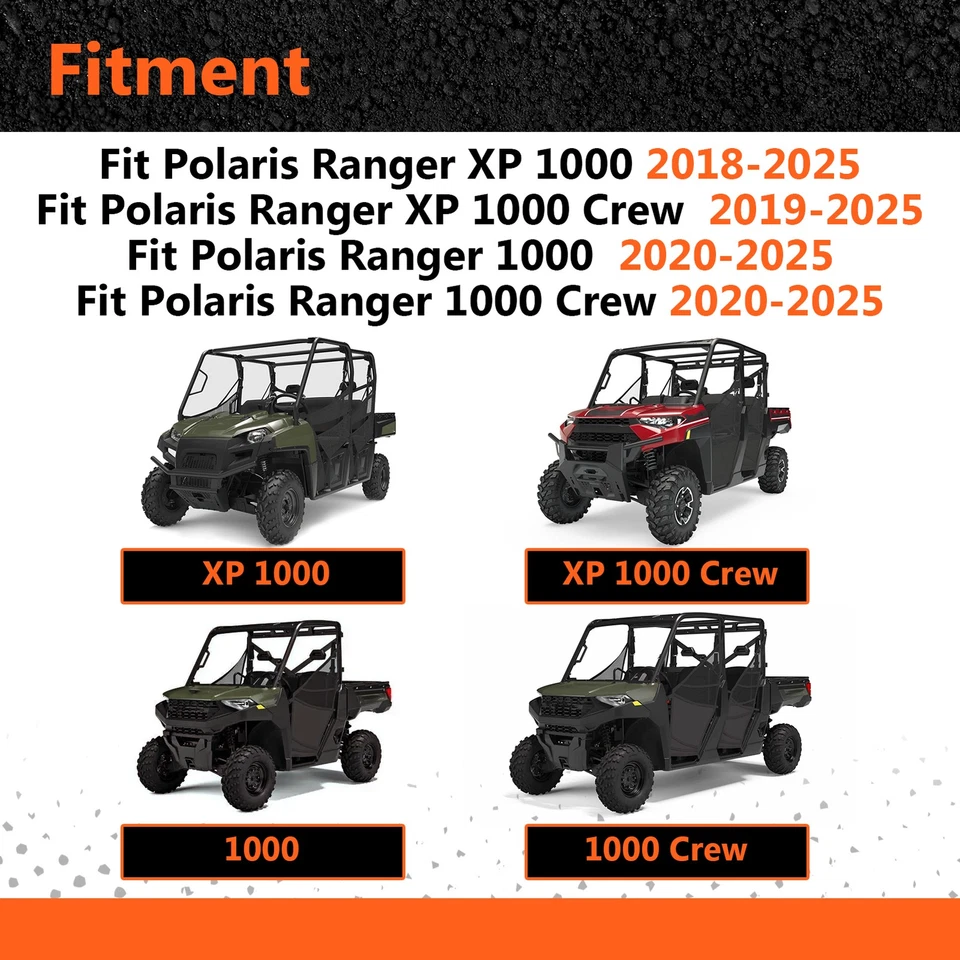 Комплект втулок A-образного рычага WEISEN UTV для Polaris Ranger XP 1000 2018-2020 годов выпуска на замену от оригинального производителя - Изображение 2 из 4