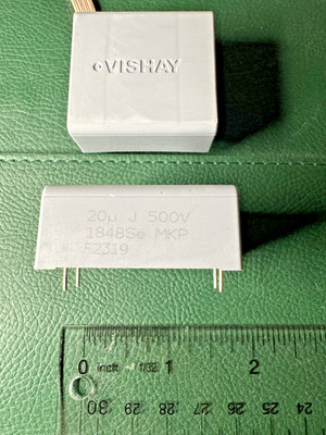 2 X  MKP1848SE62050JP4C VISHAY MKP Film Capacitor 20 uF 500V DC 5% DC-Link 4 Pin