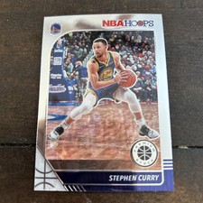 2019-20 Panini NBA Hoops Stephen Curry Chrome