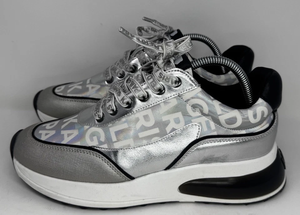 Zapatillas sin cordones Karl Lagerfeld Paris Doe iridiscentes/para mujer talla 9M/40B EU Foto 3 de 4