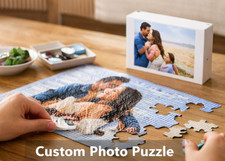 Personalized Photo Jigsaw Puzzle Custom Picture Gift  Create Your Own Puzzle