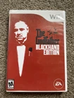 The Godfather Blackhand Edition Nintendo Wii Manual Included *small scratches*