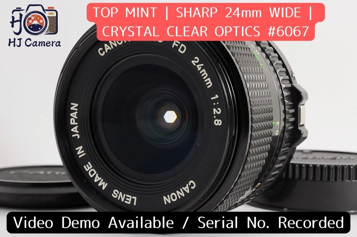 Canon FD 24mm Focal Camera Lenses for sale - eBay