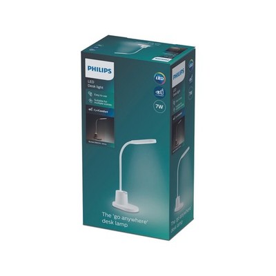 Philips 7W 200lm Cool White LED Desk Lamp