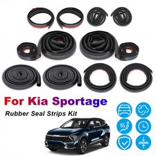 For Kia Sportage E Door Rubber Seal Strip Weather Draft Wind Noise Reduction Kit