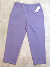 NWT Vintage 70s Lavender LEVI STRAUSS  Bend Over Pant  PolyHi-Rise Flares 22W