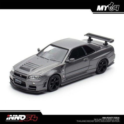 Inno64 Nissan Skyline GT-R R34 Z-Tune TDE 2025 Thailand Diecast Expo (In-Stock) - Picture 9 of 9