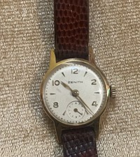 orologio Zenith vintage uomo Anni 40/50 Oro 18kt