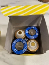 Buss Bussman TL-15PK4 Type TL 15A 15 Amp Time Delay Plug Fuse , 4 Pack