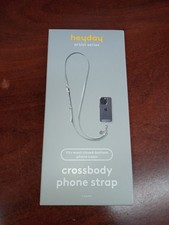 Stocking stuffer Heyday Cell Phone Utility Crossbody Phone Strap - silver