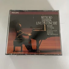 Mitsuko Uchida Live in Concert Mozart Sonatas CD # 65