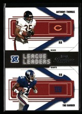 Anthony Thomas / Tiki Barber 2004 Playoff Prestige #LL-14 League Leaders
