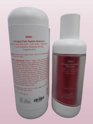 SPOILED C. D35+ ANTI AGING TRIPLE PEPTIDE MOISTURIZER 1.7 OZ