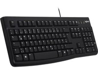 Logitech K120 Tastatur Qwertz - 920-002516 - Usb Keyboard Schwarz Kabel Mwst