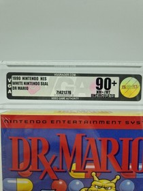 Dr Mario - VGA 90+ - SEALED - Nintendo NES - OVP - NEU - No WATA