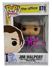 John Krasinski Signed The Office Jim Halpert Funko Pop 870 Autograph Beckett COA
