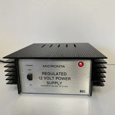 Vintage RADIO SHACK 22-120A Micronta Regulated 12 Volt Power Supply 13.8VDC-2.5A