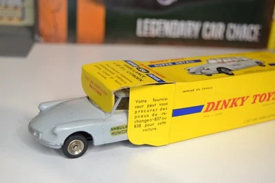 DINKY TOYS ANCIEN CAMIONNETTE CITROËN 1200 KGS  GLACES GERVAIS  réf 561