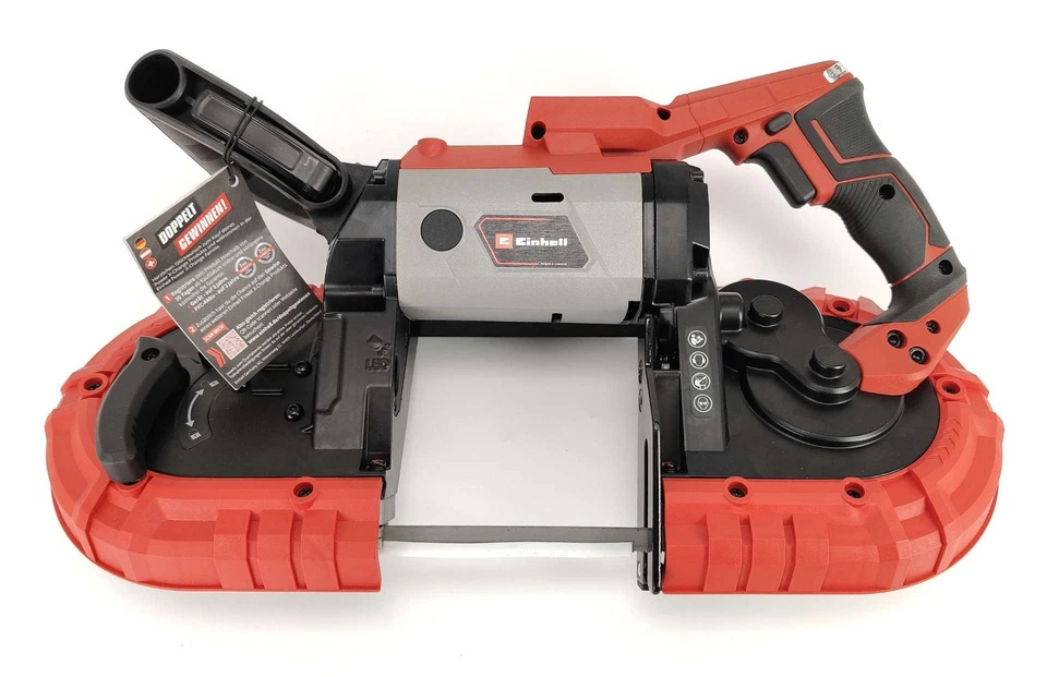 SEGA A NASTRO A BATTERIA EINHELL POWER X-CHANGE TE-MB 18/127 LI - Immagine 2 di 4