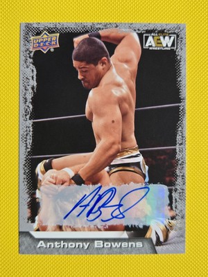 AEW Upper Deck Flagship 2022 - Anthony Bowens - Rookie Auto