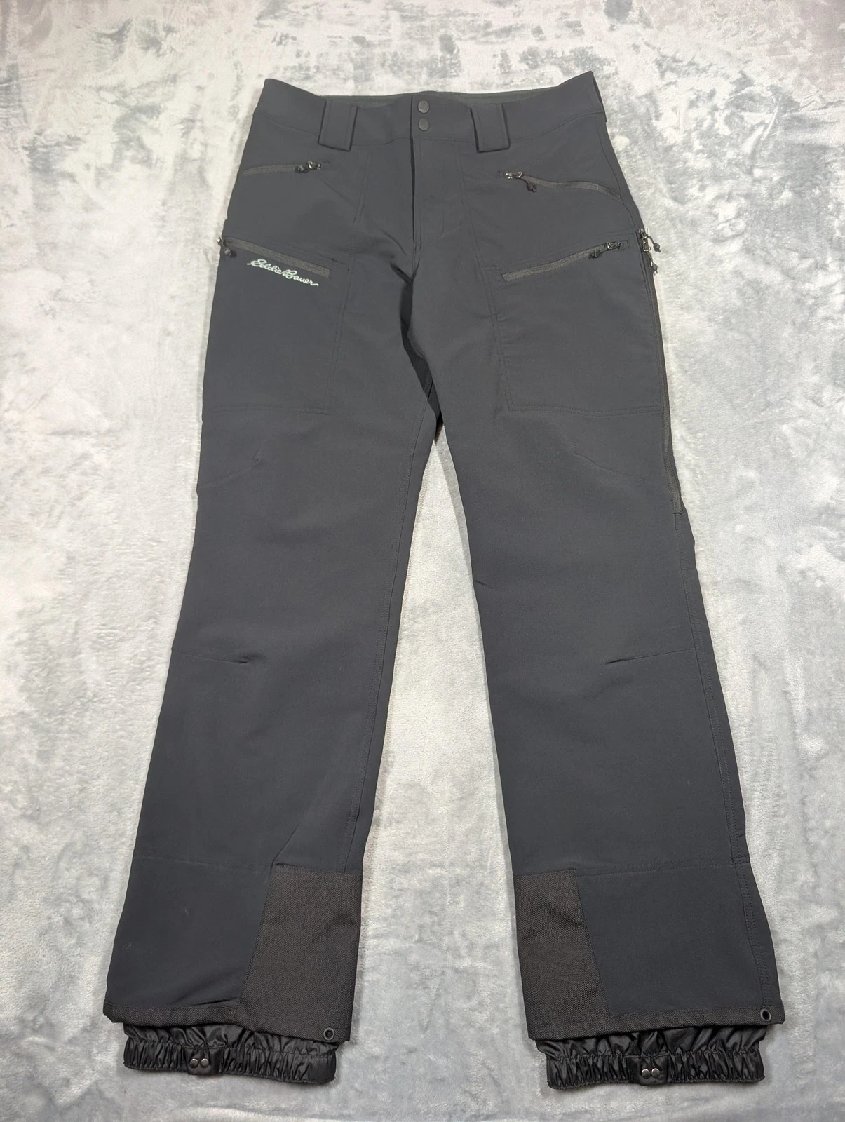 Eddie Bauer First Ascent Pants Mens M Tall Gray Softshell Ski Snow Zip Pockets
Opens in a new window