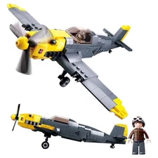 WWII German Fighter BF-109 Building Blocks Set | General Jim's Toys & Bricks | G