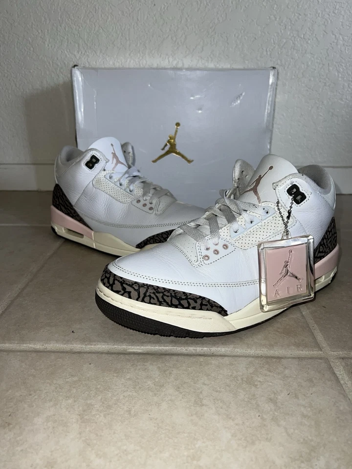 Tamanho 9.5 - Air Jordan 3 retrô napolitano com - Imagem 3 de 4