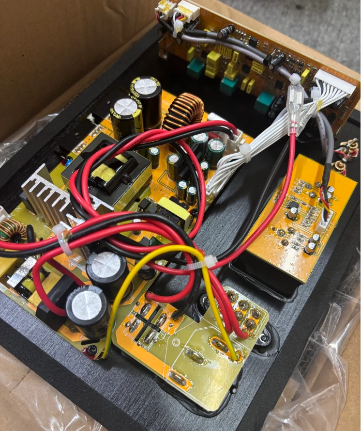 Subwoofer Amplifier Board Plate Amp Ethics Sound 300W For Closed &Phase-Inverted - Image 2 of 4