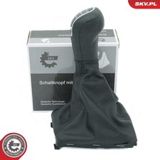 ESEN SKV Schaltknauf Schalthebelknauf Chrom/Schwarz 6-Gang