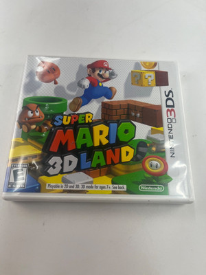 Super Mario 3D Land For Nintendo 3DS CASE AND MANUAL ONLY