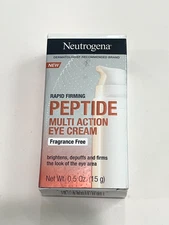 Neutrogena Rapid Firming Peptide Multi Action Eye Cream .5 fl oz / 15 g NIB