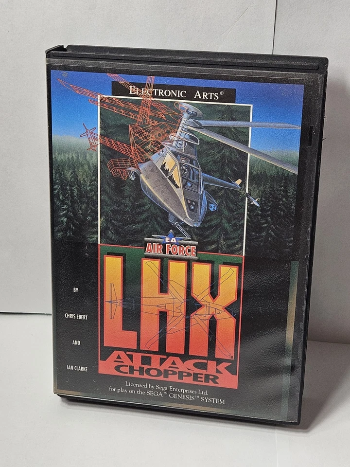 LHX Attack Chopper (Sega Genesis) CIB COMPLETE & TESTED - Image 2 of 4