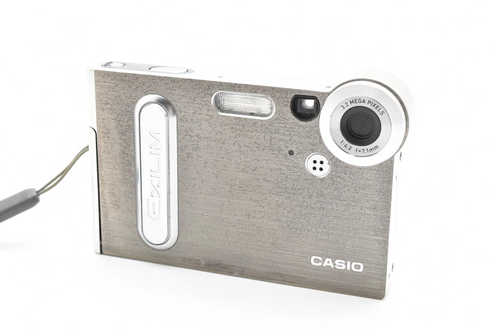 [CASI COMO NUEVA] Cámara digital CASIO EXILIM EX-S3 plateada de JAPÓN Foto 2 de 4