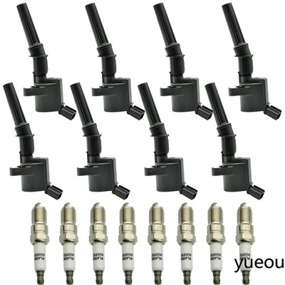 #ad #ad 8X Ignition Coil Pack and Spark For Ford F 150 4.6L 5.4L V8 DG508 $90.25