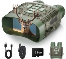 Night Vision Goggles,4K Night Vision Binoculars 5000mAh 10X Zoom For Hunting