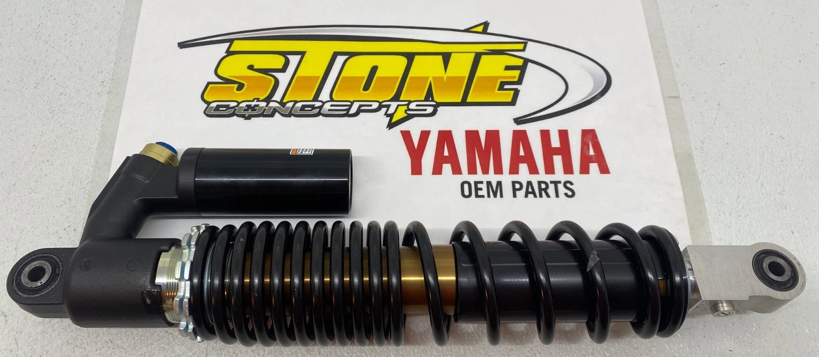 1 New Genuine OEM Yamaha 2009-2026 YFZ450R Front Shock Suspension Black YFZ 450R