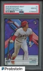 2018 Bowman's Best Purple Refractor #1 Shohei Ohtani RC Rookie 4/250 PSA 10