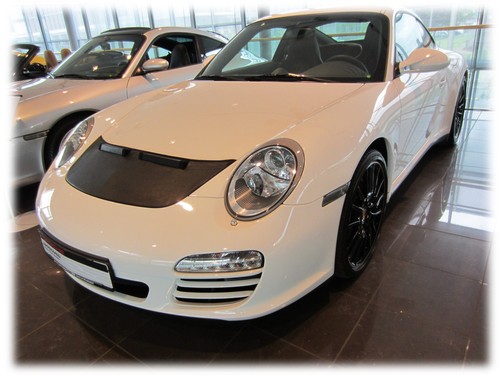 CAR HOOD BRA fit Porsche Boxster Cayman Typ 987 2004-2012 NOSE FRONT END MASK - Imagen 3 de 3