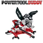 EINHELL 210mm 8" Sliding Cross Cut Mitre Saw With Double Bevel TC-SM2131 240v