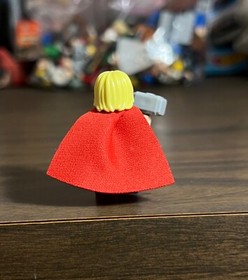 LEGO Thor Minifigure Soft Cape & Hammer Marvel Super Heroes DC