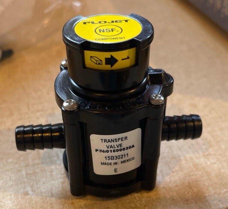 Flojet Transfer Valve 01500-030A For Bag -in-Box syrup- Tested !