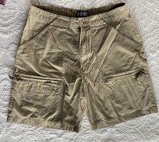 vintage khaki shorts 36 beige