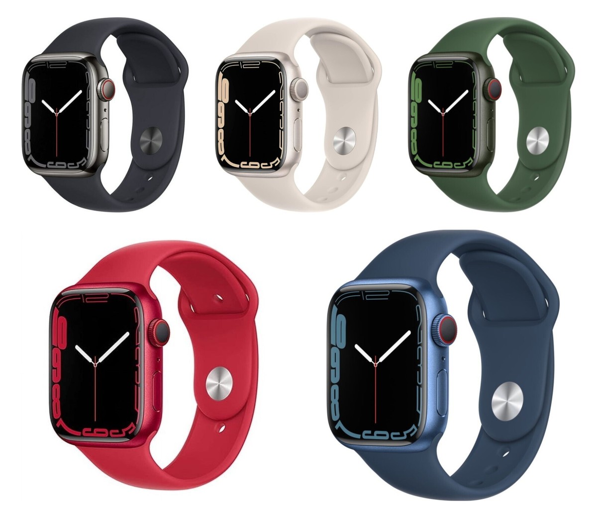 Apple Watch Series 7 41mm 45mm WiFi + GPS + Bluetooth - HEAVY