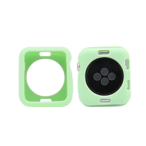 Watch Bumper Cover Case For Apple Watch 9 8 7 6 5 SE Ultra2 Silicone Protector - Bild 16 von 18
