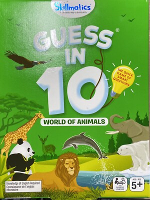 Skillmatics Guess in 10 Educational Game for Families and Kids Ages 5+
